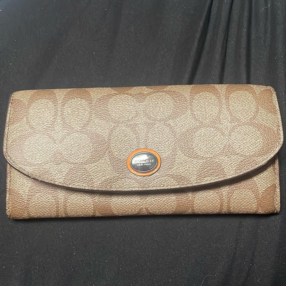 Coach envelope wallet